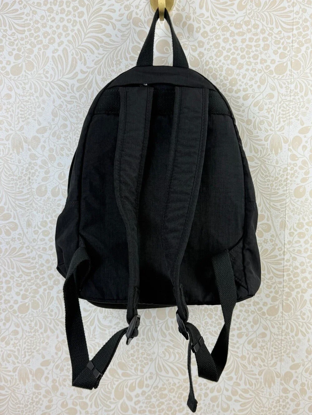 Kipling Black Challenger Mid-Size Nylon Backpack